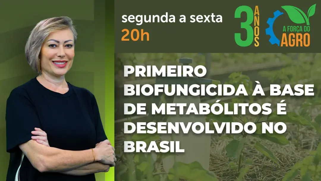 Bioma desenvolveu o primeiro biofungicida totalmente à base de metabólitos no Brasil, focado em antracnose e mancha-alv…