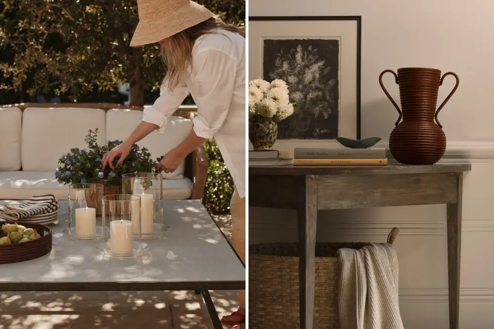 Nancy Meyers lançou uma coleção de casa com a filha Annie Meyers-Shyer na Target, usando o estilo dos filmes da mãe. É …