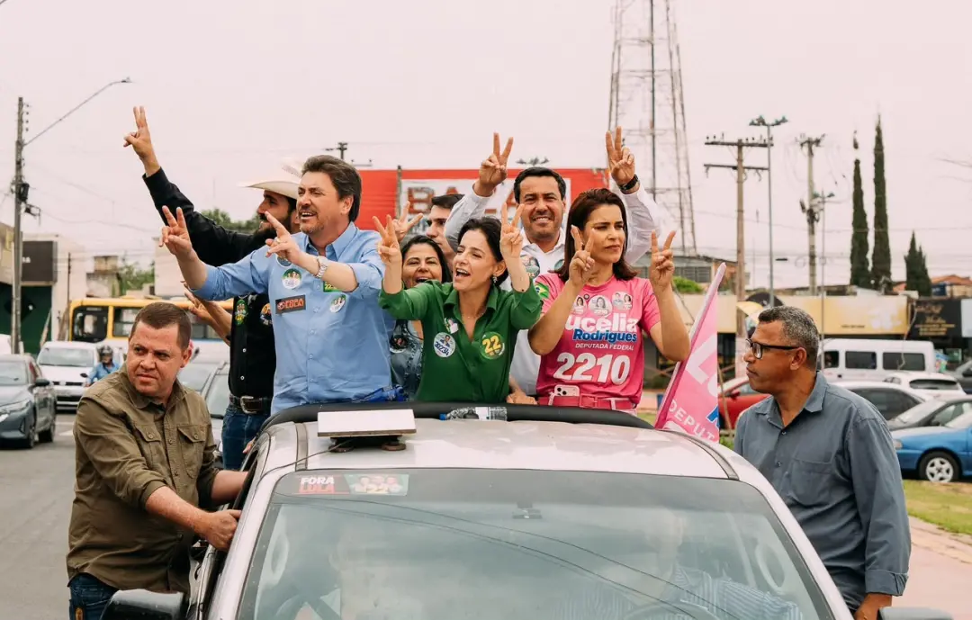 Wilder Morais fez uma carreata em Aparecida de Goiânia e falou de saúde. Ele propõe criar um SUS Goiano que use hospita…