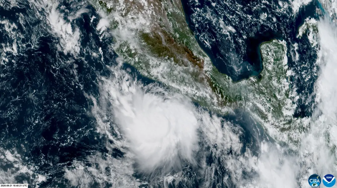 Furacão Polo atingiu a categoria máxima no Pacífico mexicano em menos de 24 horas, gerando alerta de fortes chuvas para…
