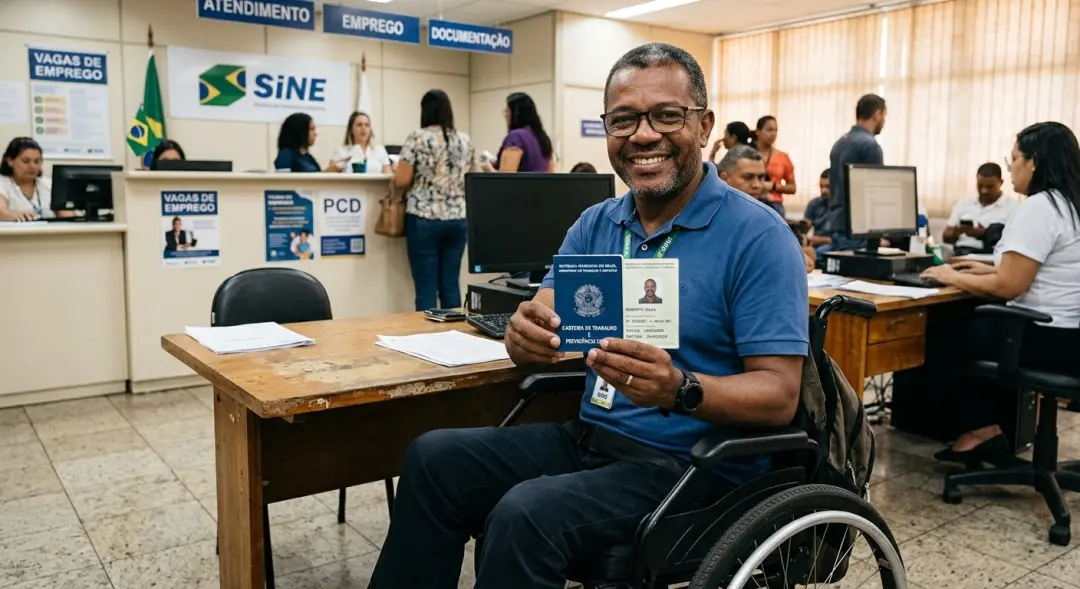 Mais de 1,7 mil vagas para pessoas com deficiência em Goiânia estão abertas no Feirão Mais Inclusão. É um movimento imp…