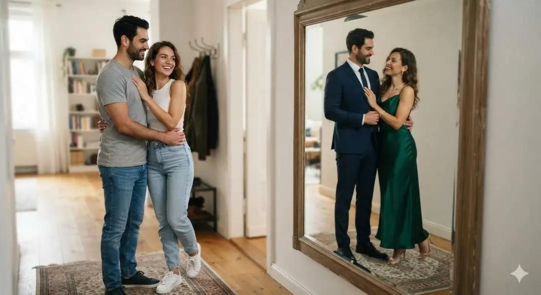 A frase da esposa dizendo que o marido nao era mais o mesmo, durante uma briga pequena. O tempo traz contas e responsab…