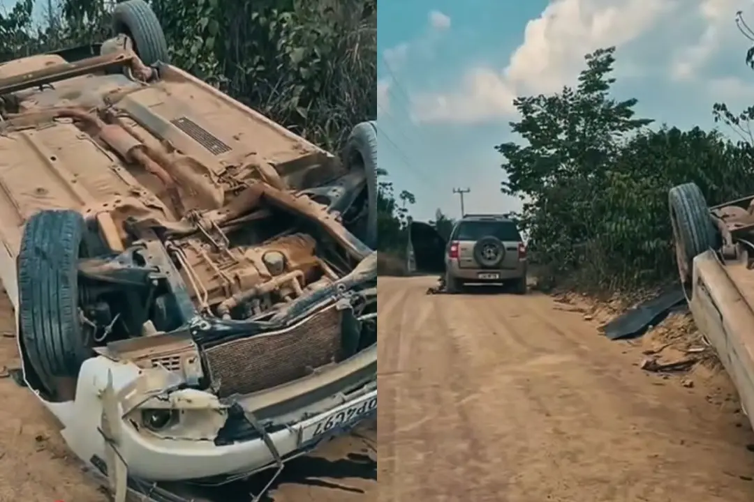 Criança de 7 anos faleceu em Colniza, Mato Grosso, após um carro capotar duas vezes no distrito de Guariba. A perda é m…