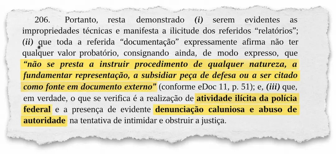 Ministro André Mendonça responde ao pedido de investigação de Alexandre de Moraes, afirmando que relatórios de inteligê…