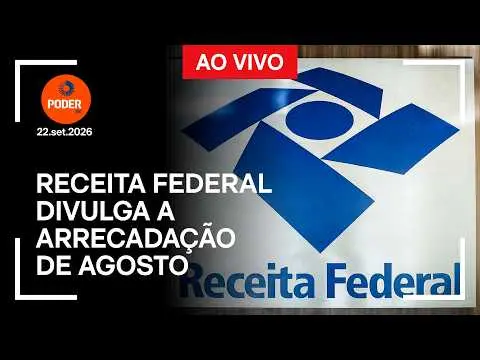 Arrecadação federal de agosto foi divulgada pela Receita Federal nesta terça. O dado mostra a soma dos tributos federai…