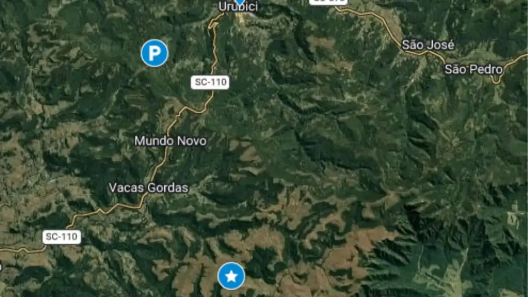 Urubici, SC, área montanhosa, busca por aeronave com Rick enfrentava alerta de tempestades fortes. A força da natureza,…