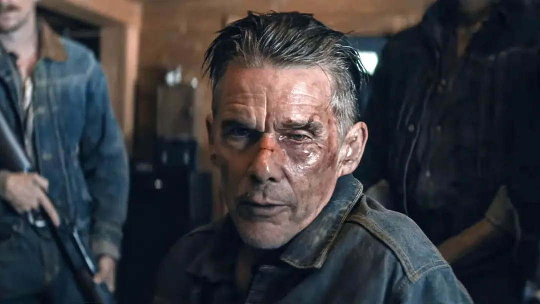 Ethan Hawke, Julia Jones e Padraic McKinley explicam que o filme Western The Weight foca em um personagem que traz de v…
