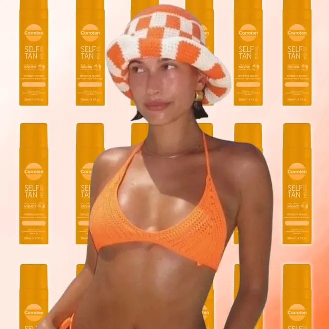 Hailey Bieber lançou um autobronzeador da Suncare para a transição do verão. Eu vejo que o desejo de manter a cor sem o…