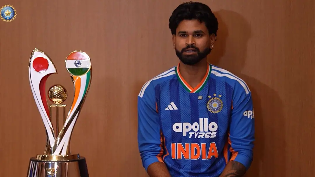 Shreyas Iyer foi o primeiro capitão de uma seleção Full Member a optar por bater primeiro em um T20I de cinco overs con…