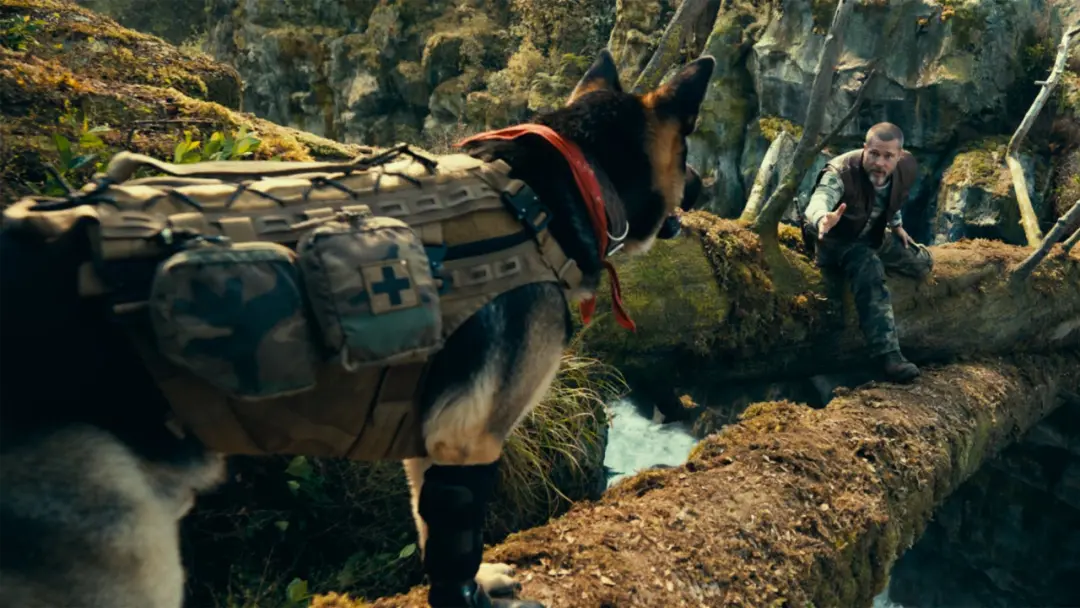 Brad Pitt e Odin em Heart of the Beast, sobrevivendo a um acidente de avião no Alasca. A jornada deles no deserto é um …