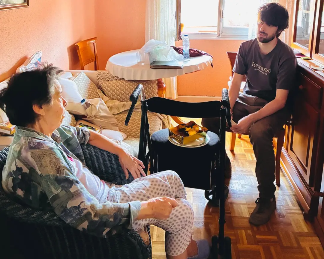 Maricarmen Abascal, moradora há setenta anos, terá sua casa alvo de invasão forçada amanhã. A intenção é despossuir a s…