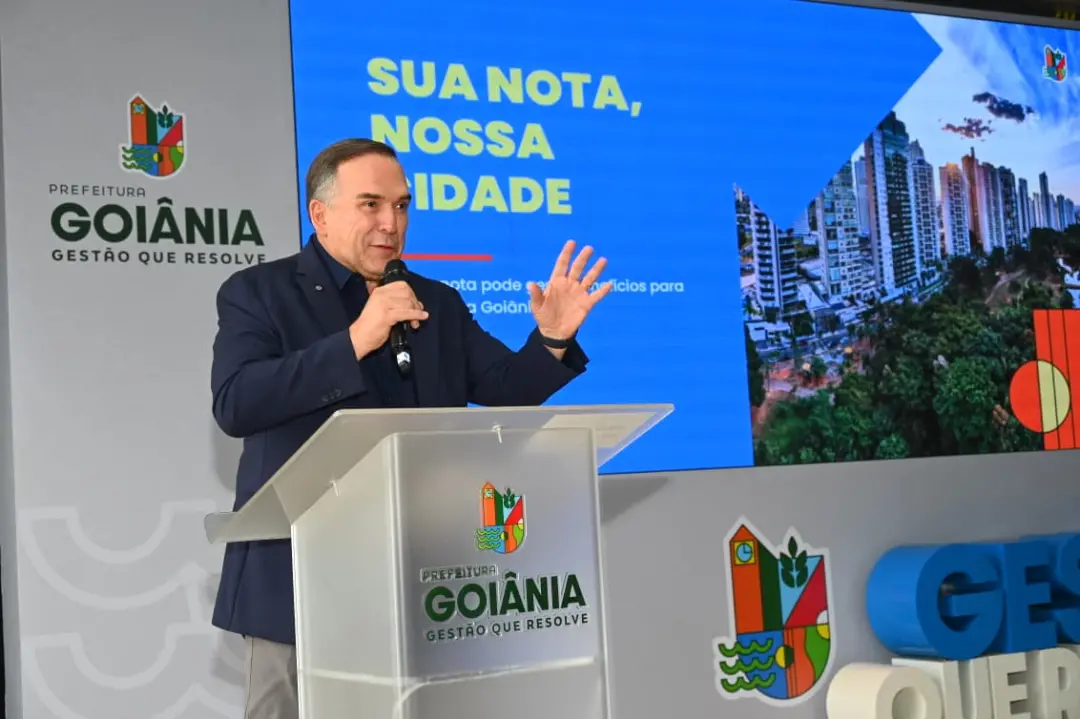 Sua Nota Nossa Cidade, programa de Goiânia, permite abater até 10% do IPTU quem pedir a Nota Fiscal de Serviços Eletrôn…