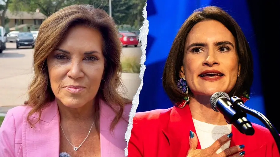 Michelle Tafoya, candidata republicana ao Senado em Minnesota, tá chegando perto de Peggy Flannagan, vice-governadora, …