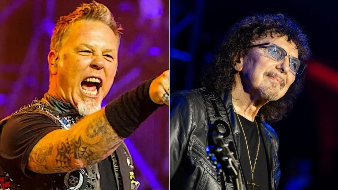 James Hetfield elogiou Tony Iommi, dizendo que ele é o rei do riff, durante o programa Riff Life na SiriusXM. É importa…
