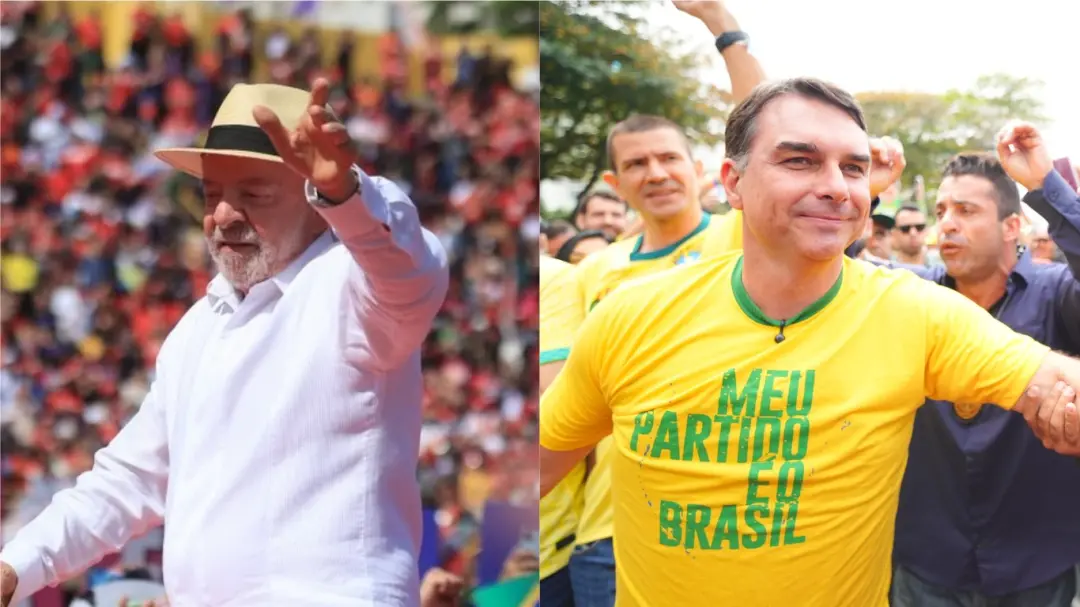 45,8% de Lula no primeiro turno, contra 43,4% de Flávio Bolsonaro, segundo pesquisa do AtlasIntel. Esse empate técnico …