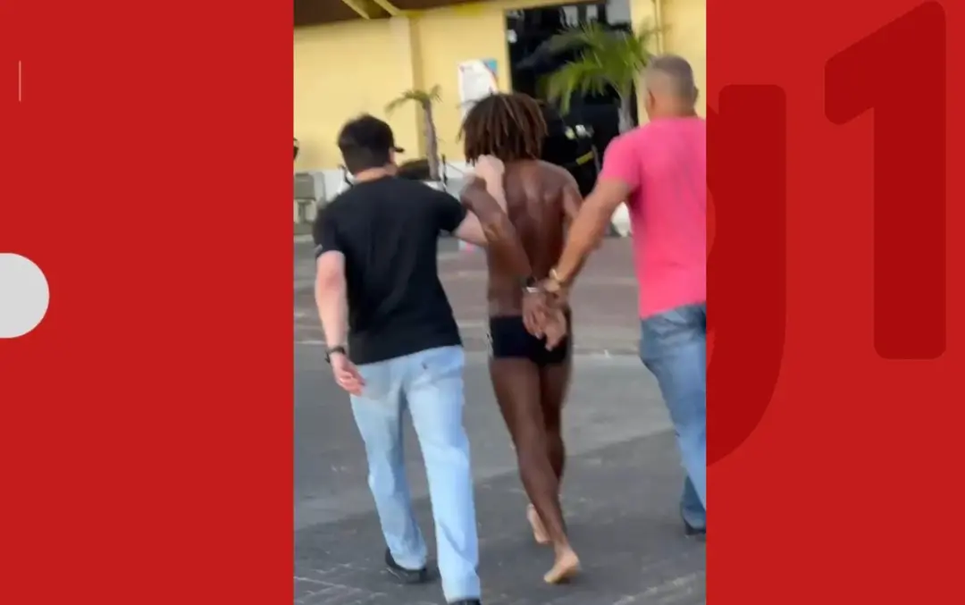 Mateus Bezerra da Conceição foi solto após a audiência de custódia sobre a denúncia de estupro de turista holandesa em …
