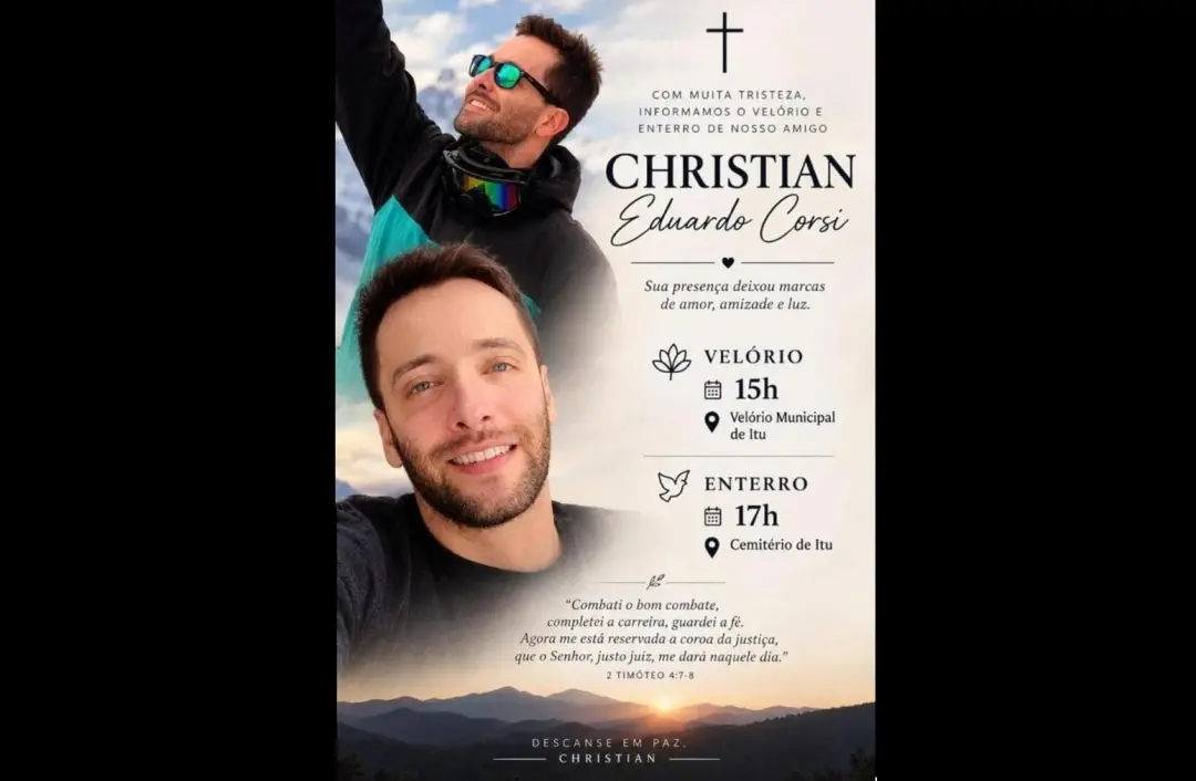 Christian Eduardo Corsi, dentista de 37 anos, foi encontrado morto na mata perto de Itu após desaparecer quatro dias. O…