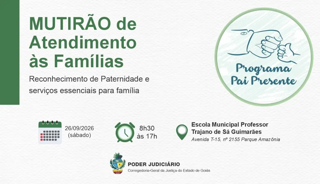 Mutirão da CGJGO em Goiânia no sábado oferece serviços como RG e ajuda jurídica gratuita. É importante ter acesso a ess…