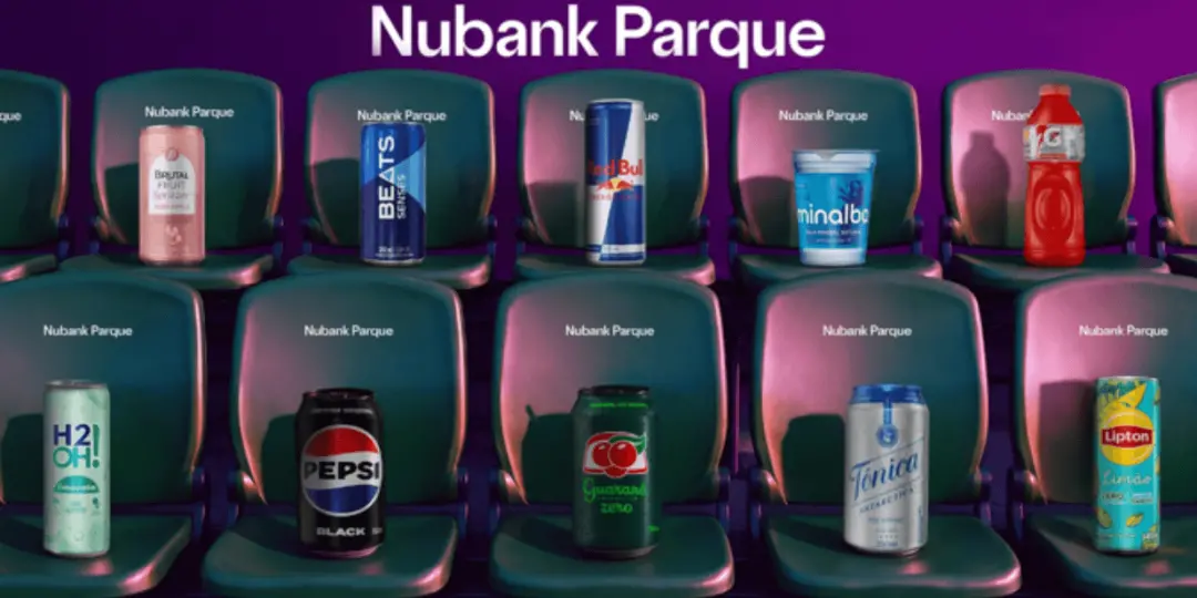 Nubank Parque fechou acordo de exclusividade com a Ambev em seis categorias de bebida, cobrindo refrigerantes, isotônic…