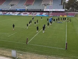 Peneira de rúgbi em treino na Austrália. O Brasil tá acompanhando o treino de rúgbi lá na Austrália. É um momento de ap…