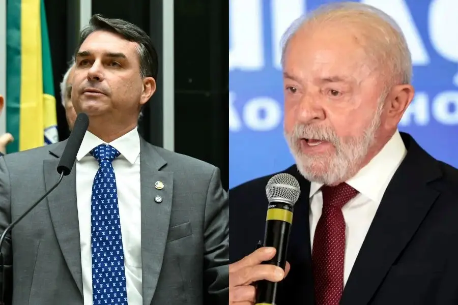 Flavio Bolsonaro tem atraído eleitores de outros nomes da direita, enquanto Lula fica no empate técnico com 38% dos vot…