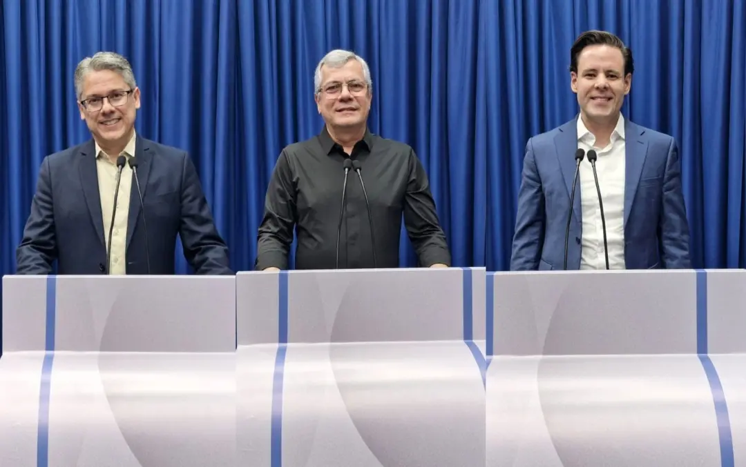 Três candidatos ao Senado em Sergipe participaram do debate na FM Sergipe, e eles trocaram acusações criticando a ausên…