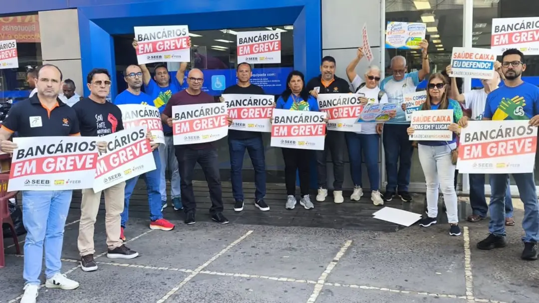 Greve da Caixa segue após a mediação no TST não fechar acordo. O impasse principal é o Saúde Caixa, plano de saúde dos …