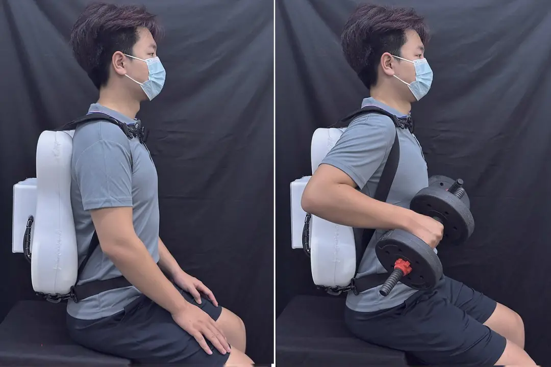 Backpack detecta fadiga muscular e aplica massagem automática. Esse sistema monitora a atividade elétrica em grupos de …