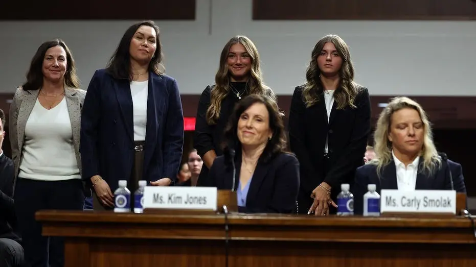 Capitol Hill recebeu atletas e defensores de esportes femininos para falar sobre políticas que permitem a participação …