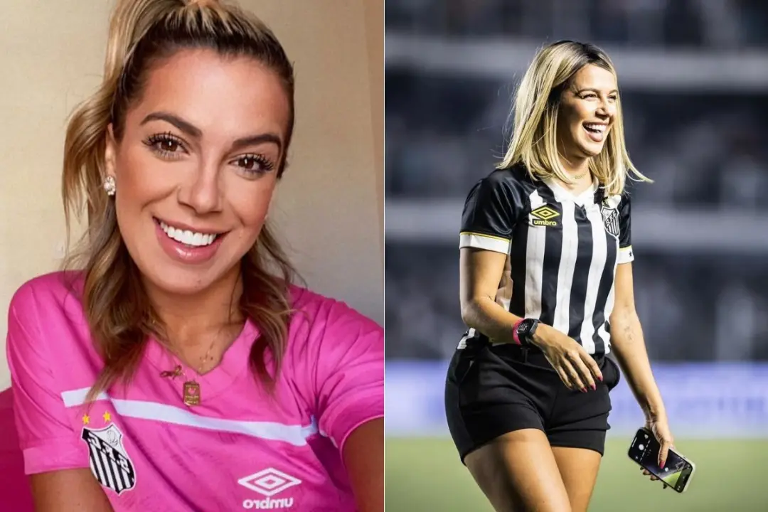 Naty Potira, torcedora do Santos, está lutando contra câncer metastático e ganhou apoio de artistas como Neymar Jr. Iss…