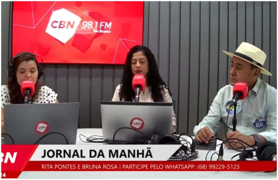 Tião Bocalom, candidato ao governo do Acre, mencionou que sua divergência política maior é sobre o modelo de desenvolvi…