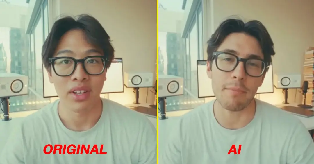 Kalshi usou vídeo de Elliott Choy, um criador americano, e alterou sua raça para criar um anúncio de produto. Isso most…