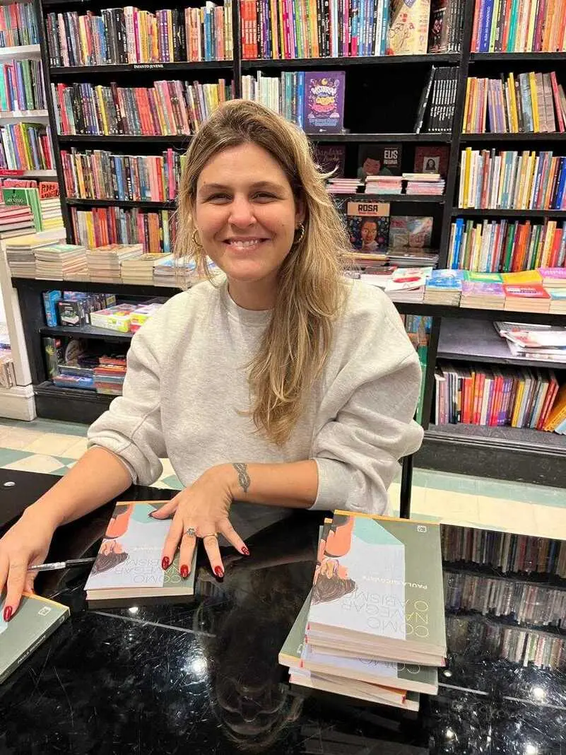 Zazá Bistrô Café em Ipanema recebeu Paula Gicovate para um bate-papo sobre literatura e cozinha no domingo, 27 de setem…