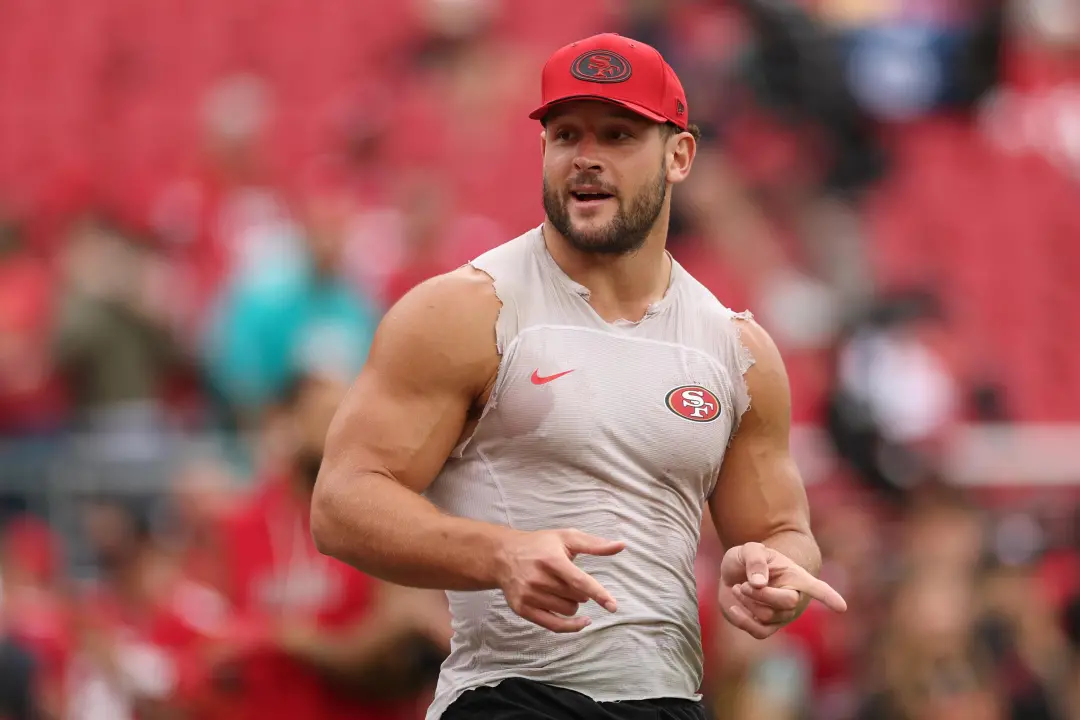 Nick Bosa entrou no relatório de lesões dos 49ers por uma questão na panturrilha. É bom ver o time sendo cauteloso com …