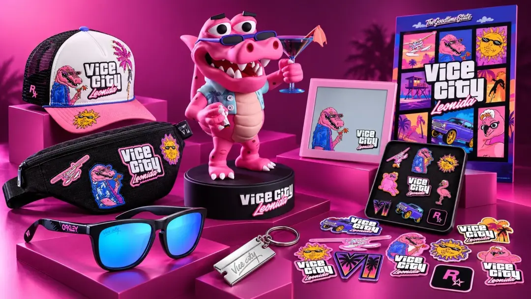 GTA VI: The Goodtime State Vice City Collection custa US$ 399,99, mas o jogo não tá incluso. Ter um pacote com boneco d…