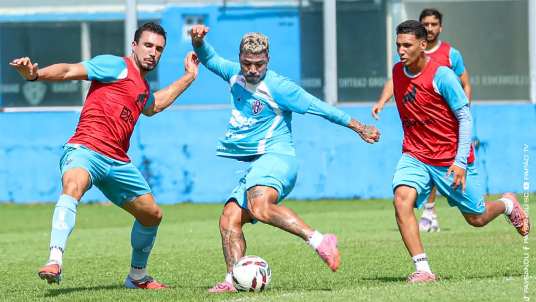 Paysandu embarcou para São Paulo para enfrentar a Inter de Limeira no sábado, sendo que o Mazola Júnior quase fechou o …