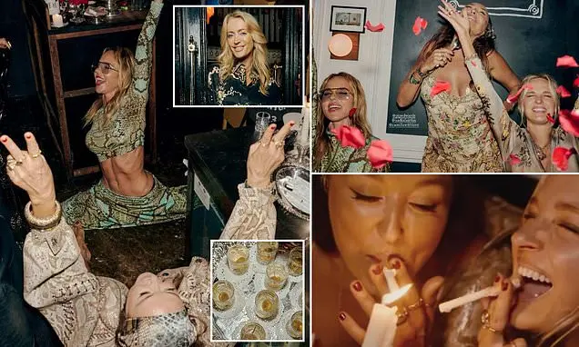 Potts Point teve um evento de moda com Camilla Franks na quarta, servindo coquetéis, ostras e cigarros de chocolate par…