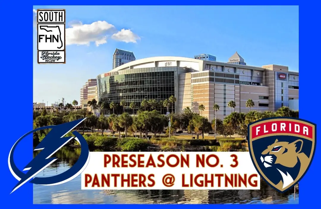 Panthers venceram os Lightning por 5 a 3 no terceiro jogo da pré-temporada. O time mais jovem conseguiu garantir a vitó…