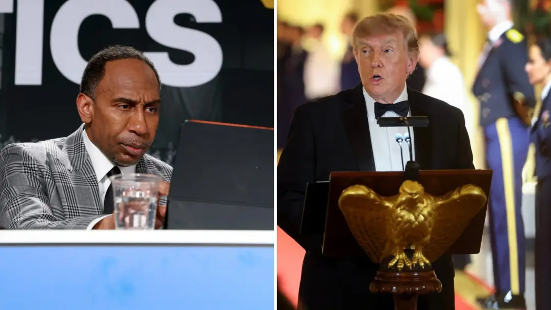 Stephen A Smith falou que seria surpreendente ver Donald Trump usar o jogo Texas contra Tennessee para promover a lei d…