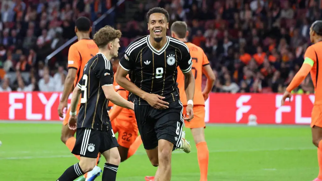Nmecha marcou o primeiro gol da Alemanha sob comando de Klopp contra Holanda, mas o jogo terminou empatado após o gol d…