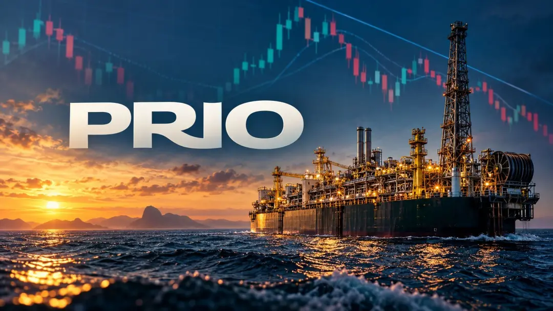 PRIO3 testando suporte abaixo de R$ 60, a ação continua na segunda semana de baixa, com queda de 1,63% na abertura de s…