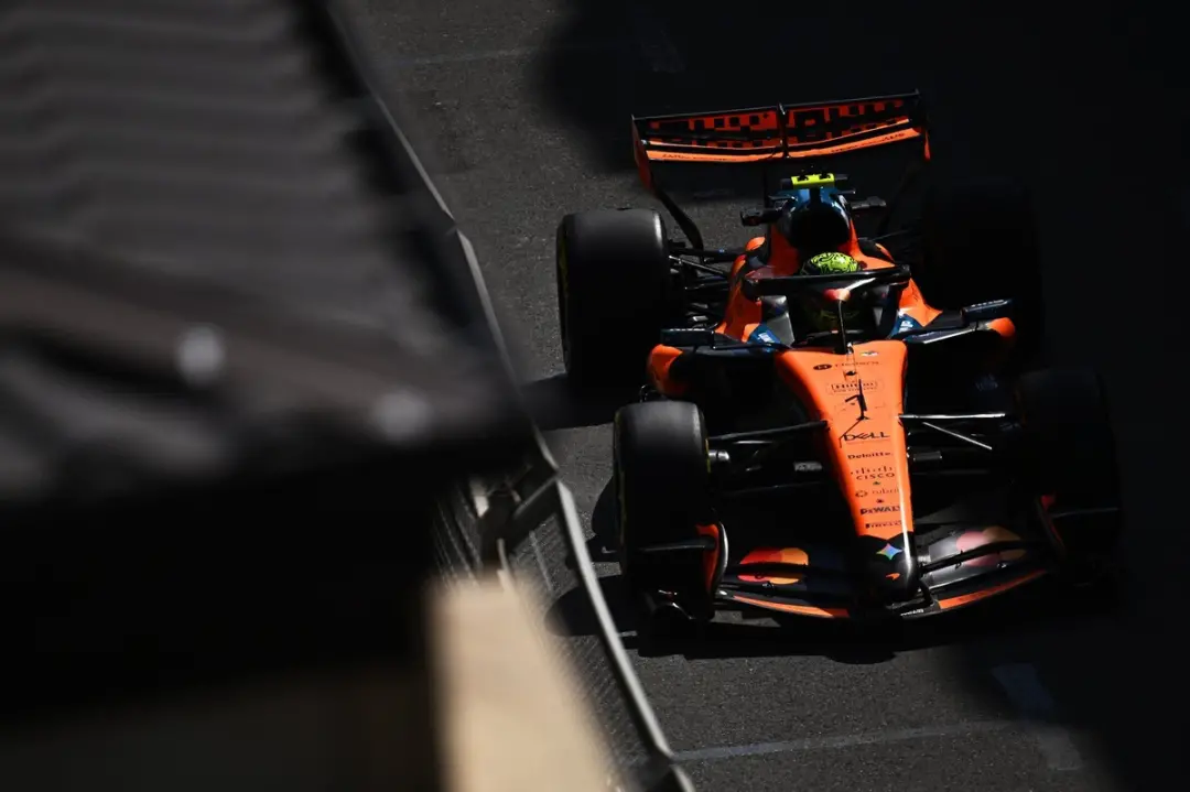 Em Baku, Lando Norris teve um problema técnico que tirou sua McLaren da velocidade máxima na qualificação do GP. Com es…