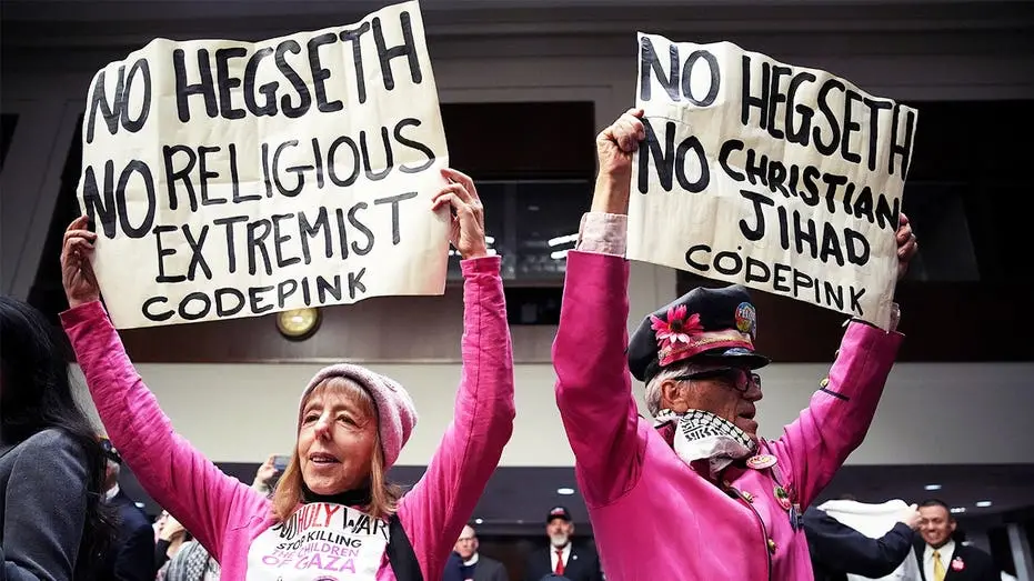 Climate Week em Nova York viu um manifestante do grupo Code Pink interromper um evento da The Nature Conservancy. Ele a…