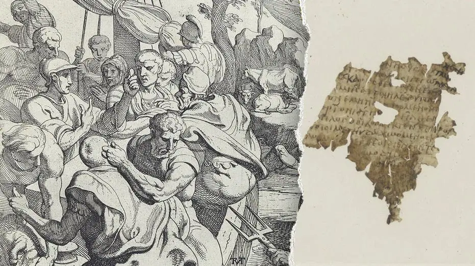 Florianópolis. Um pedaço antigo de pergaminho, visto como irrelevante em uma biblioteca na Holanda, contém versos da Od…