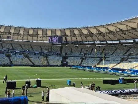 Diretor da NFL comentou sobre o gramado do Maracanã dizendo que fizeram algumas melhorias. Parece que a coisa tá sendo …