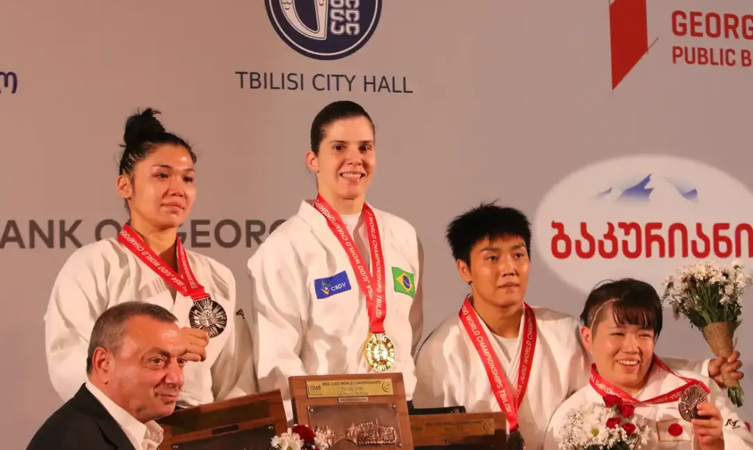 Três ouros brasileiros no Mundial Paralímpico de Judô, em Tbilisi, Geórgia. É um resultado muito bom pra nossa modalida…