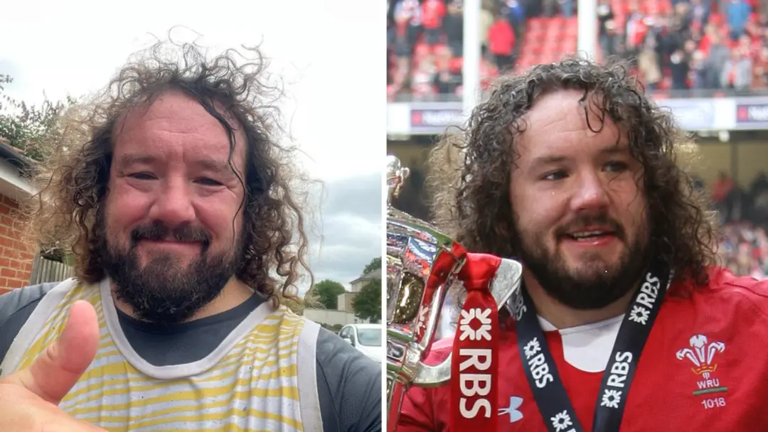 Adam Jones, ex jogador de rugby galês, vai correr meia maratona em Cardiff no dia 4 de outubro. Ele perdeu mais de 14 q…