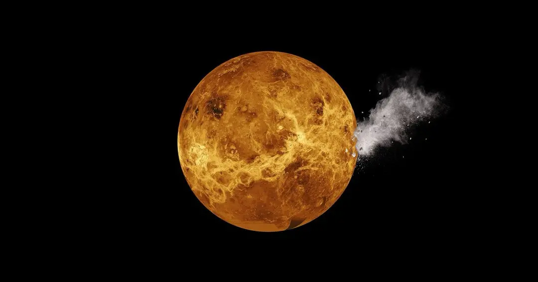 Vênus pode ter engolido sua lua, caindo sobre a superfície do planeta. A gravidade e a rotação de Vênus fizeram com que…
