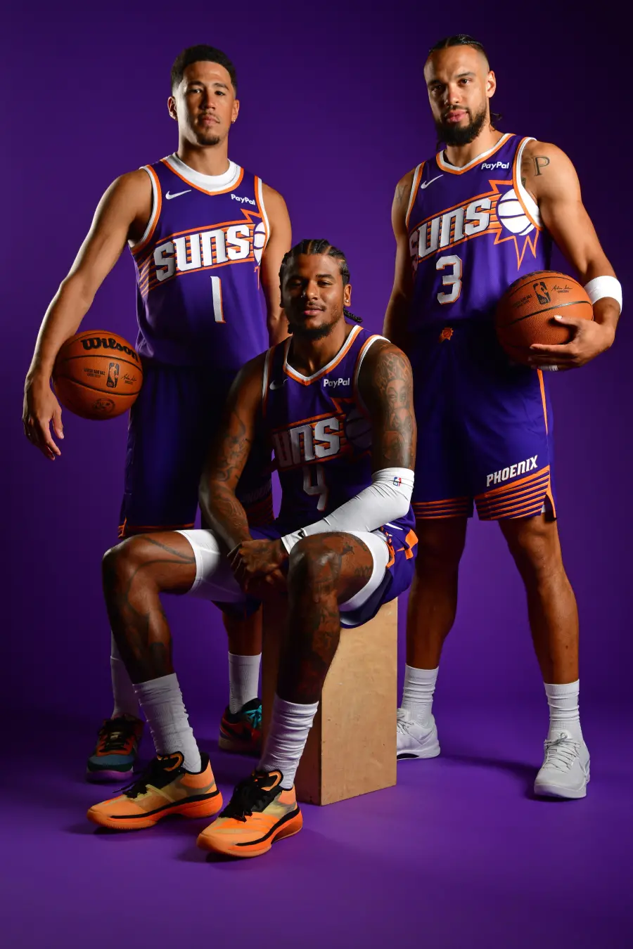 Suns de basquete vão ter Media Day amanhã, começo da serie Bright Side Wonders pra temporada 2026-27. Com o Williams fo…