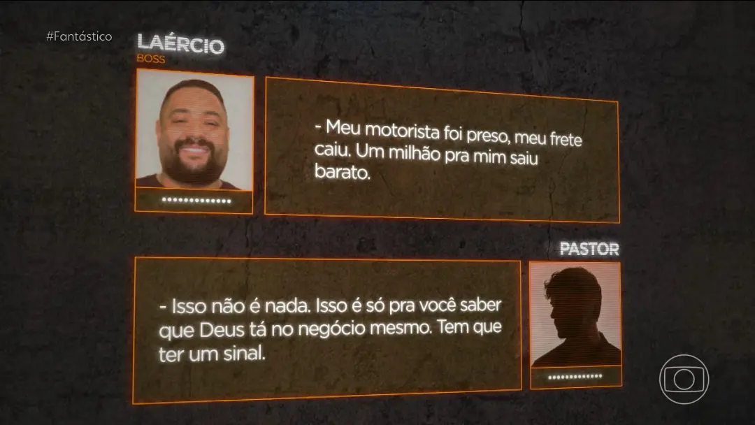 Boss, traficante do Rio de Janeiro, relacionou a apreensão de carga de drogas a uma pregação religiosa. Ele acredita qu…